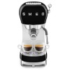 SMEG 50's Retro Style pkov kvovar ECF02 na Espresso / Cappuccino 2 lky, ern (Obr. 3)