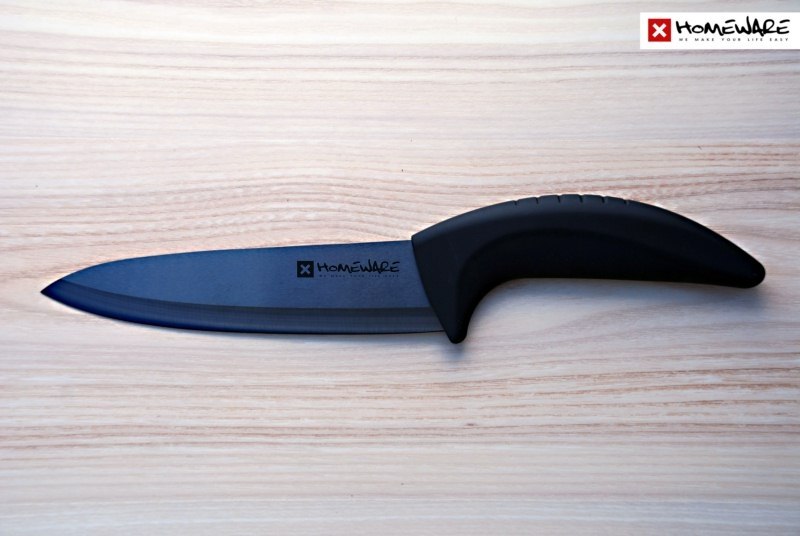 Homeware Chef's keramický nůž černý 17,78 cm